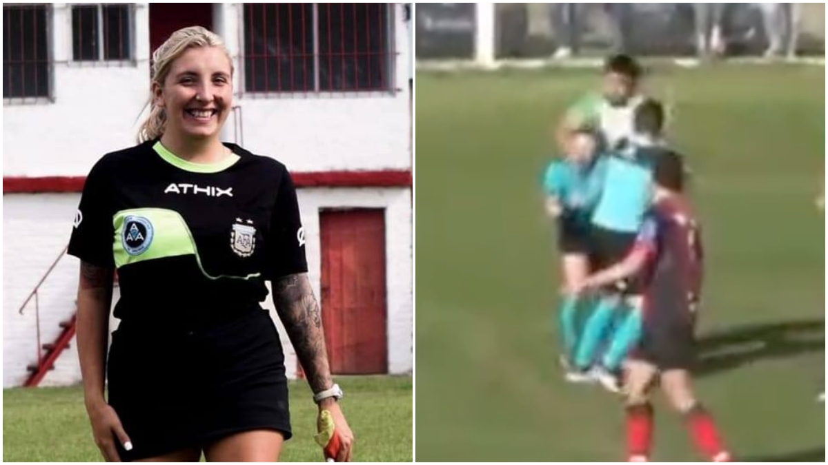 Soccer Player Punches Female Referee In Argentina